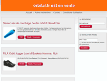 Tablet Screenshot of orbital.fr